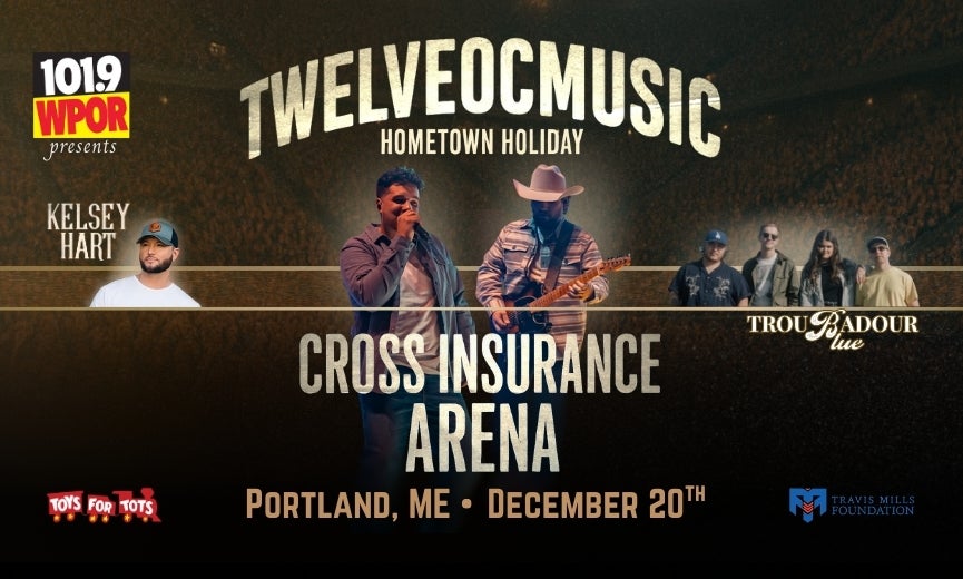 101.9 WPOR Presents 12/OC in Portland