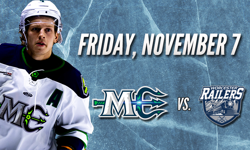 Maine Mariners vs Worcester Railers