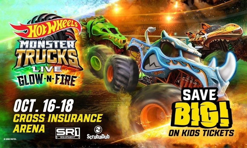 Hot Wheels Monster Trucks Live Glow-N-Fire